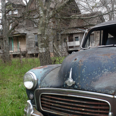 An Abandoned Victorian With a Backyard Surprise