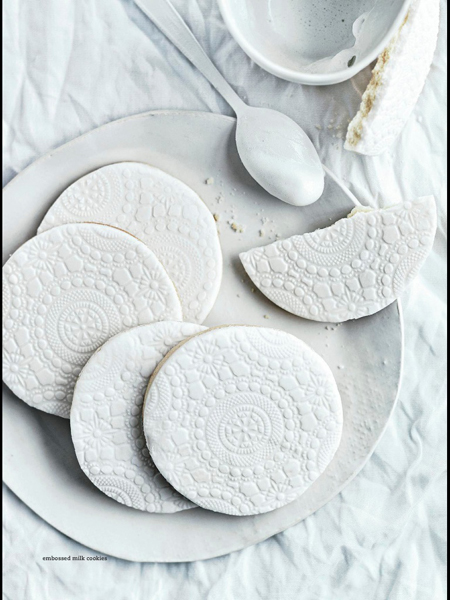 embossed milk cookies - Friday Favorites - Living Vintage