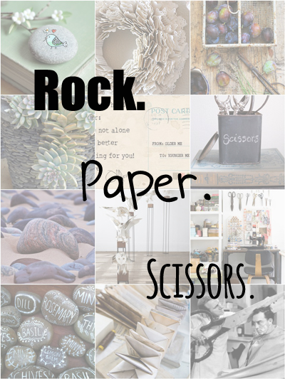 Rock. Paper. Scissors. - Living Vintage