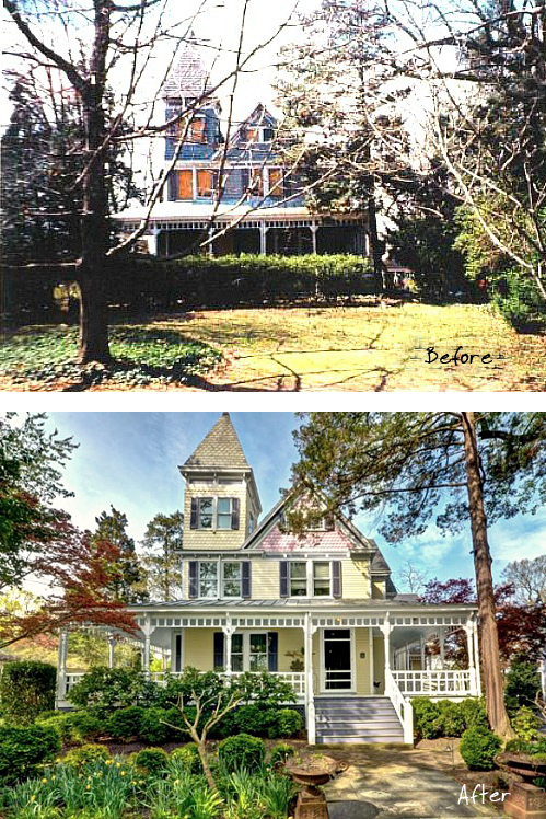 A Queen Anne Victorian in Maryland - Before and After