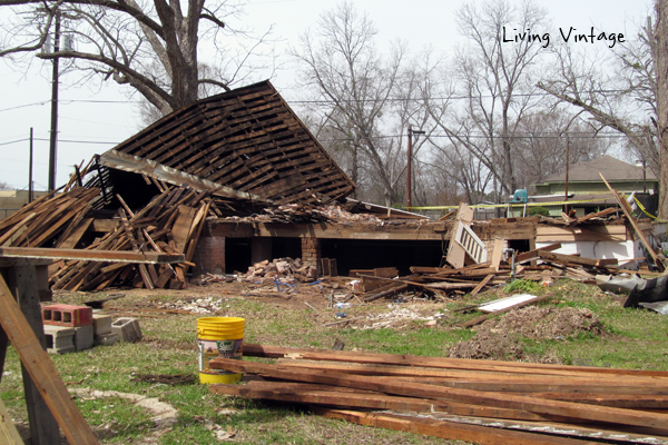 Here's how we completed our old home salvage project - Living Vintage