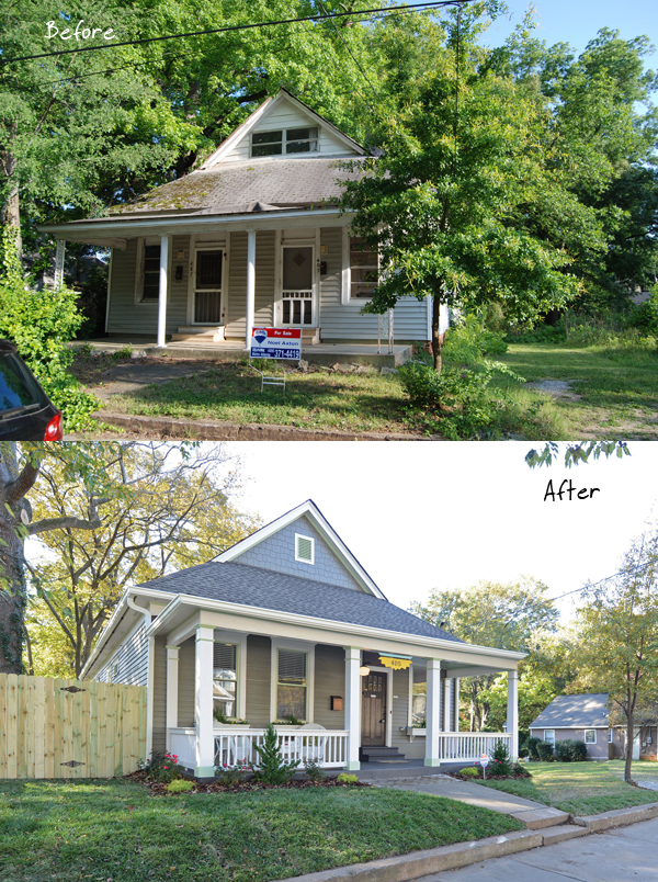 A rescued home in Grant Park Historic District's, Atlanta