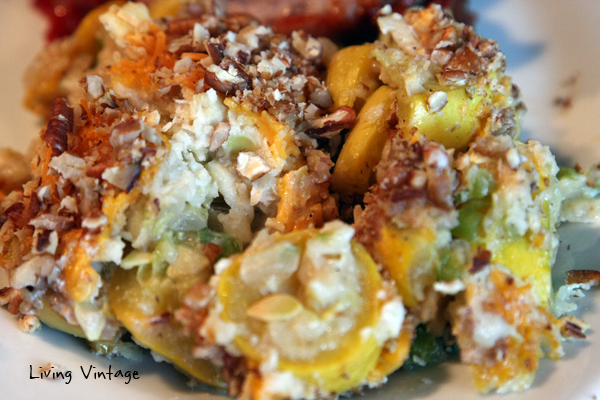 Old-Fashioned Southern Squash Casserole - Living Vintage