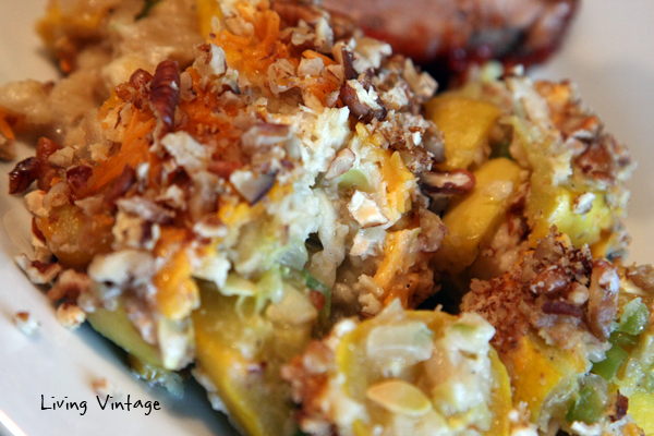 Old-Fashioned Southern Squash Casserole - Living Vintage