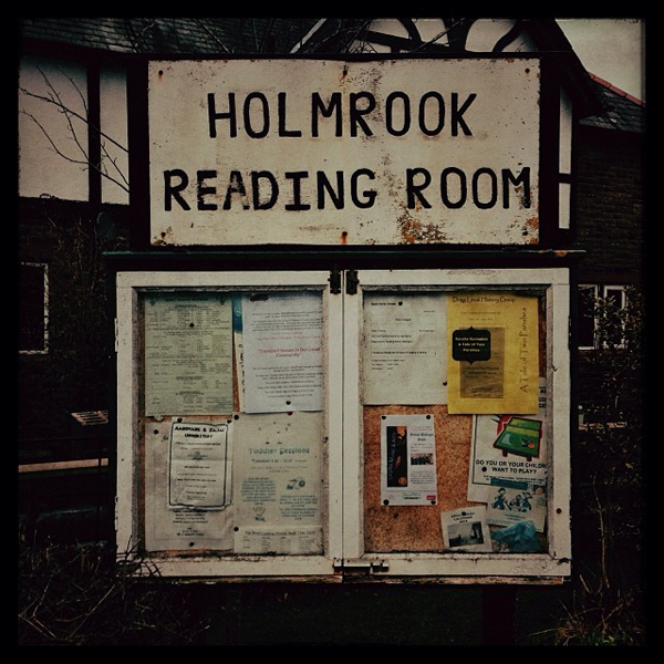 holmrook reading room announcements