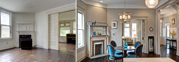 One Cool House  in Atlanta - Before and After {Living Vintage)