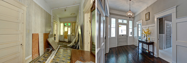 One Cool House  in Atlanta - Before and After {Living Vintage)
