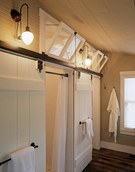 a bathhouse for guests - one of 8 picks for this week's Friday Favorites - Living Vintage