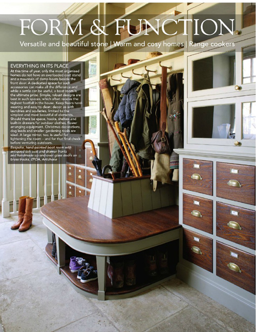 an incredibly impressive mudroom - one of 8 picks for this week's Friday Favorites - Living Vintage