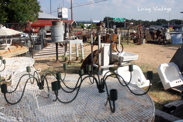 You must see the goodies galore at Pieces of the Past, Johnson City, TX