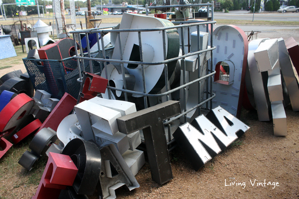 You must see the goodies galore at Pieces of the Past, Johnson City, TX