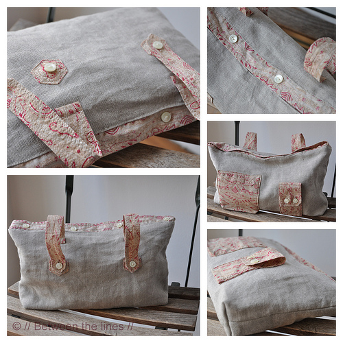 a pretty bag complete with a tutorial - one of 8 picks for this week's Friday Favorites
