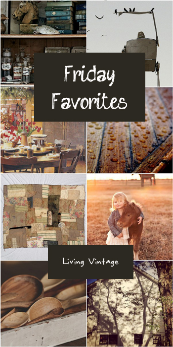 Friday Favorites - Living Vintage - BROWN-2