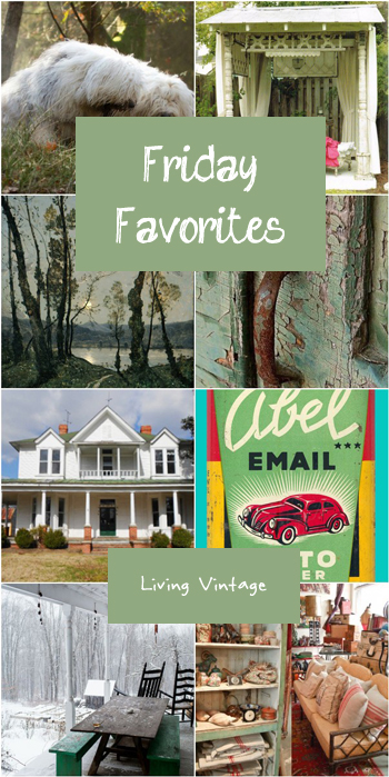 Friday Favorites - Living Vintage - GREEN-2