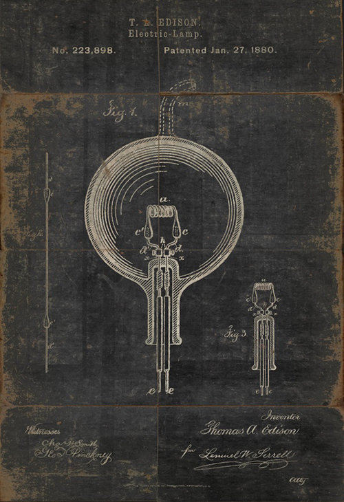 an Edison patent - one of 8 picks for this week's Friday Favorites