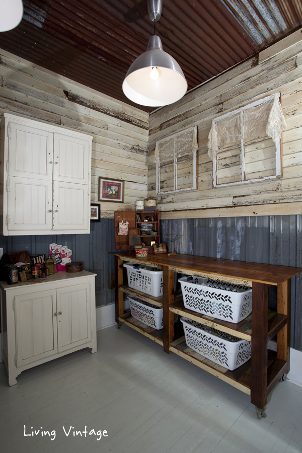 a wonderful, vintage laundry room