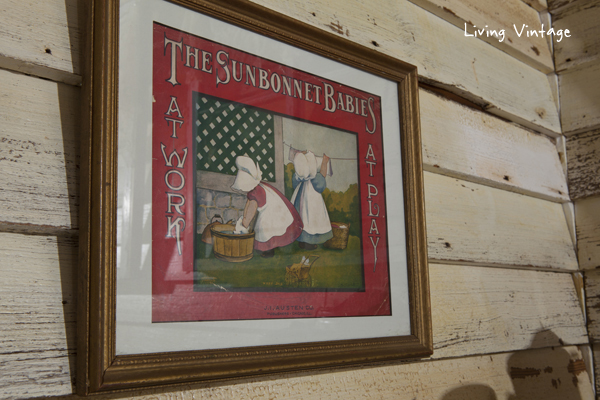 The Sunbonnet Babies at Work -- one of many laundry collectibles in this post!
