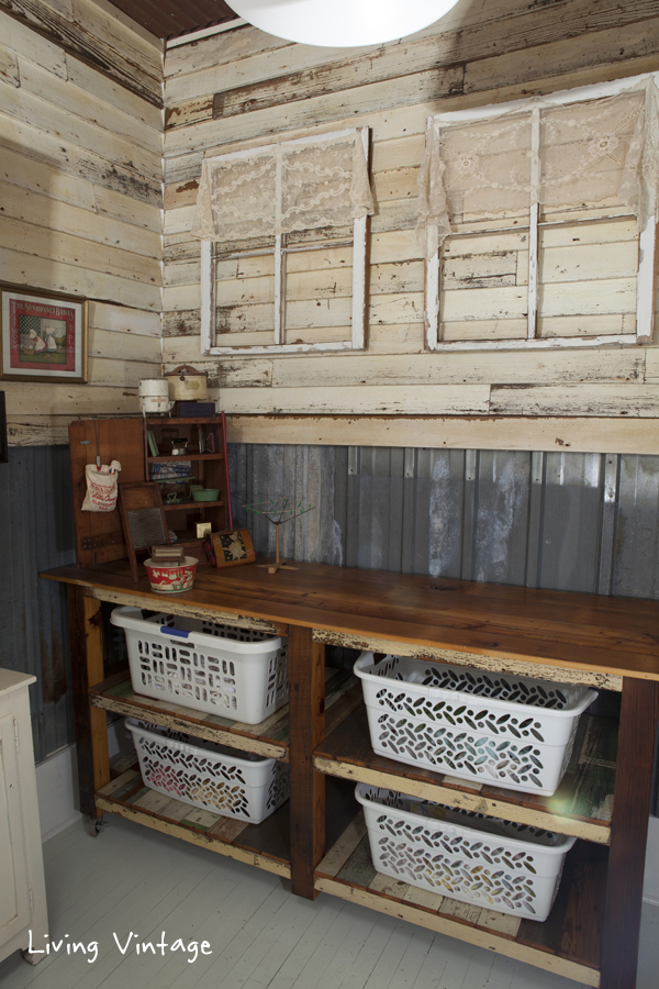 a wonderful, vintage laundry room