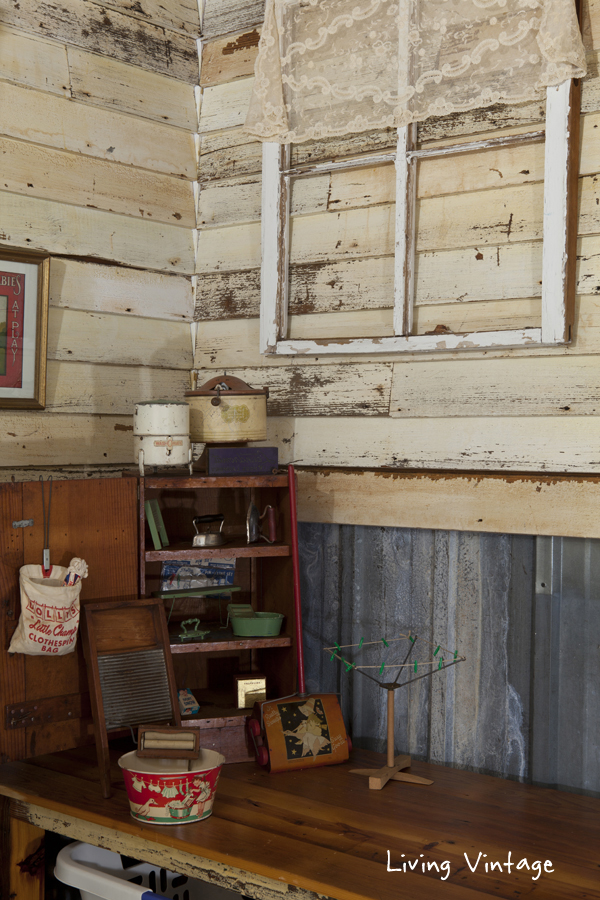 a wonderful, vintage laundry room