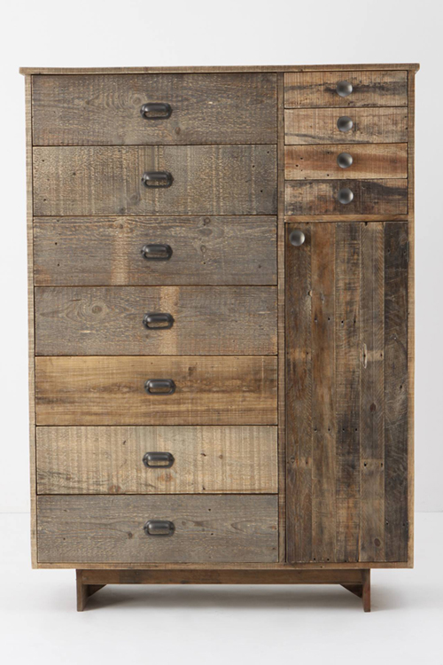 a new cabinet made with reclaimed pine - one of 8 picks for this week's Friday Favorites