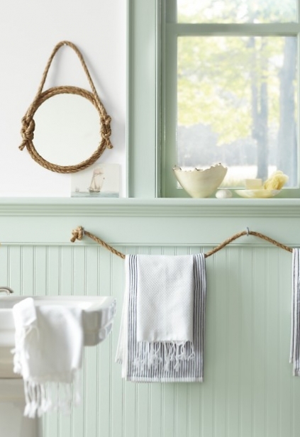 a creatively nautical towel rack - one of 8 picks for this week's Friday Favorites