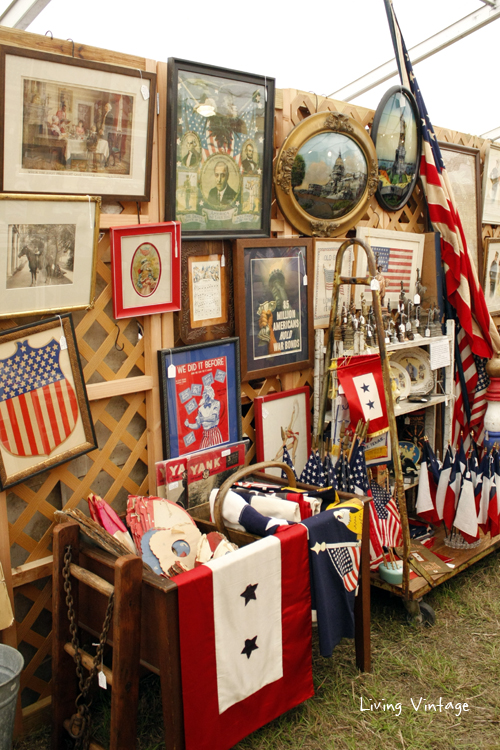 Americana galore spotted in A Wilder Place in Time's booth