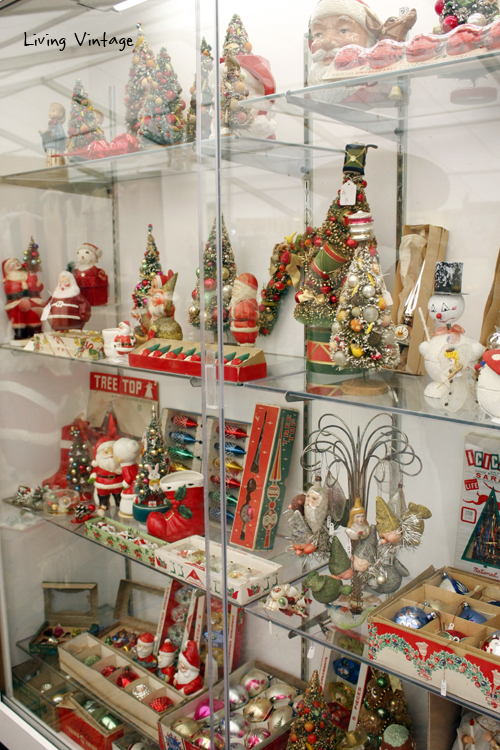 Christmas collectibles spotted in booth Aa8 at Marburger Farms
