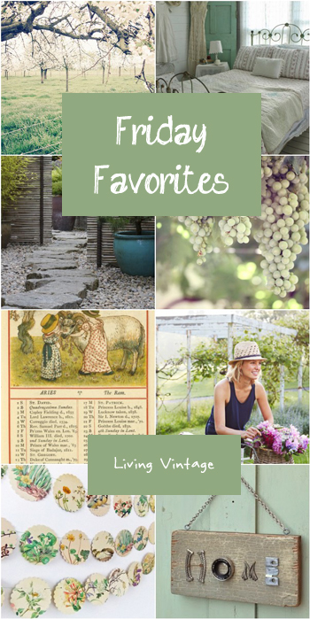 Friday Favorites 50 - Living Vintage