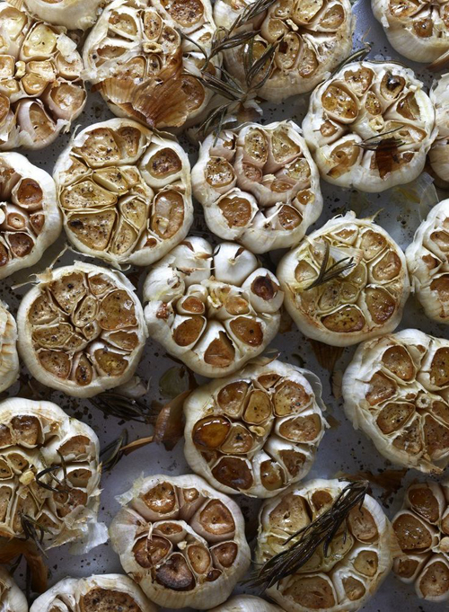 a tight shot of yummy oven-roasted garlic - one of 8 picks for this week's Friday Favorites