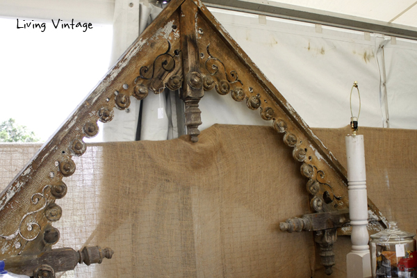 such wonderful architectural remnants discovered in Ron's Rec-Creations booth at Marburger Farm Antique Show