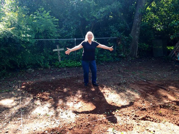 Jenny was thrilled to start her new shed project