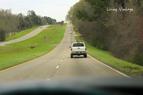 traveling down an East Texas highway
