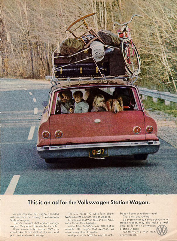 a funny Volkswagen ad that reminds me of many family vacations during my childhood - one of 8 picks for this week's Friday Favorites