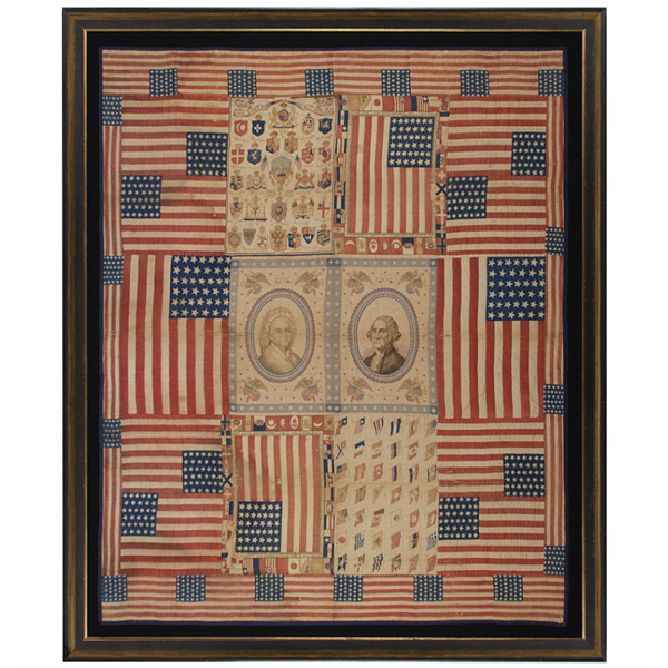 an exceptional patriotic quilt -- one of 8 picks for this week's Friday Favorites