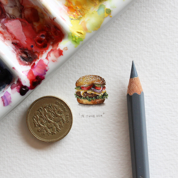 one of Lorraine's tiny illustrations (and one of my favorite meals) -- one of 8 picks for this week's Friday Favorites