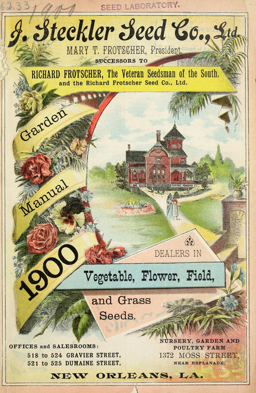 a beautiful garden manual, circa 1900 - one of 8 picks for this week's Friday Favorites