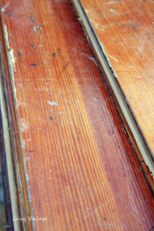380 square feet of quarter-sawn longleaf pine flooring for sale!