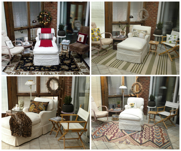 Rita's sunroom | The Blogger Behind the Blog 