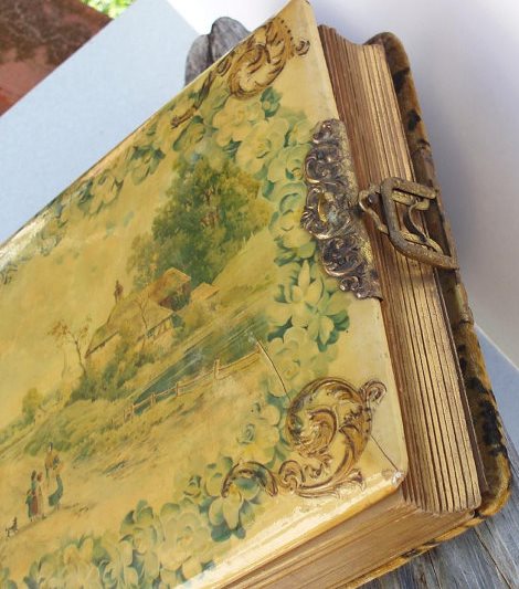 a beautiful, antique Victorian photo album in excellent (hard-to-find) condition -- one of 8 picks for this week's Friday Favorites