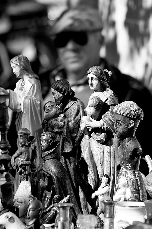 an impressive collection of religious figurines - one of 8 picks for this week's Friday Favorites