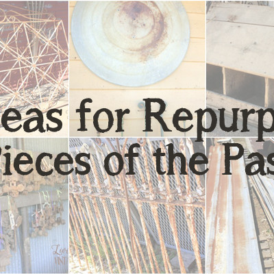 10 Ideas for Repurposing Pieces of the Past + A Giveaway!
