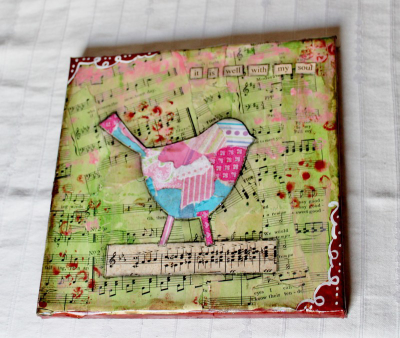 Adirondack Girl at Heart's altered art