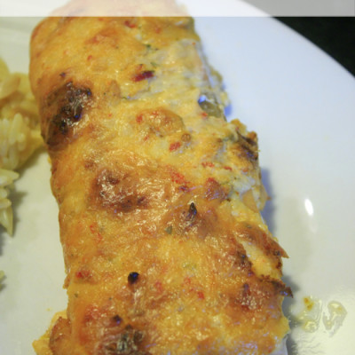 Cheesy Sun-Dried Tomato Baked Salmon