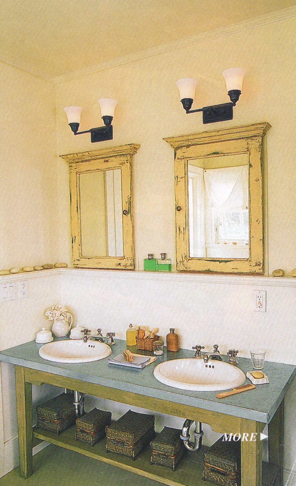 a custom bathroom vanity