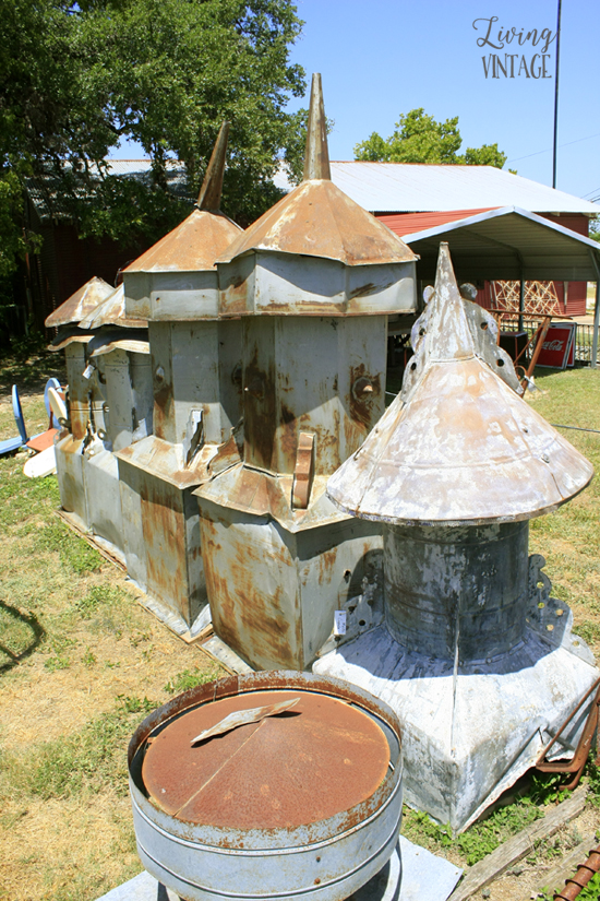 a nice selection of reclaimed cupolas at Pieces of the Past