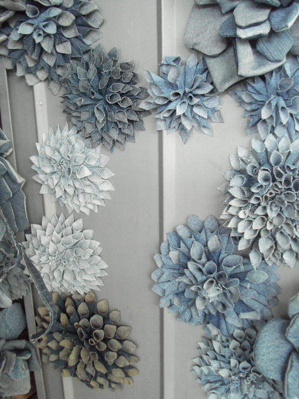pretty flowers made with denim -- 1 of 8 picks for this week's Friday Favorites