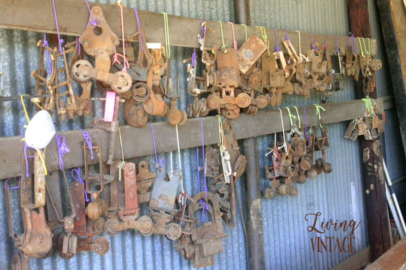 reclaimed barn door rollers