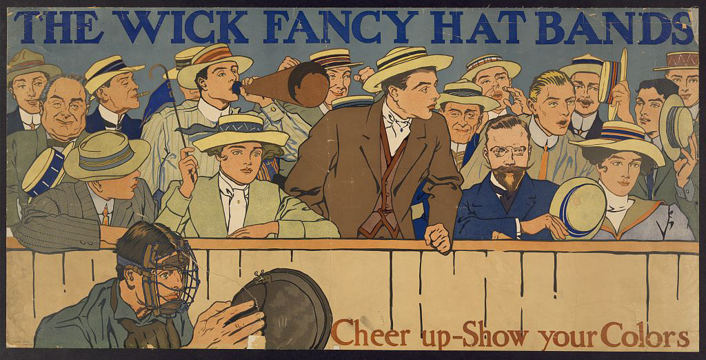 a fun advertisement, illustrating fans at a baseball game - one of 8 picks for this week's Friday Favorites