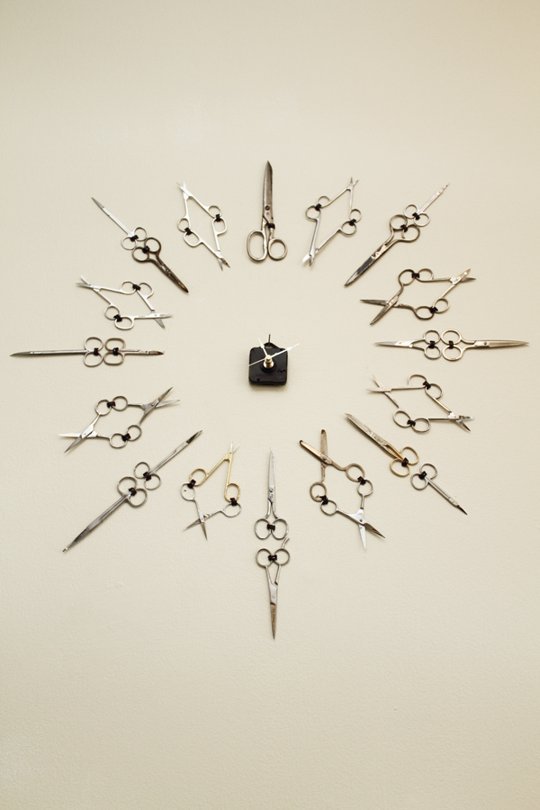 a pretty way to repurpose scissors - one of my 12 picks for Rock. Paper. Scissors