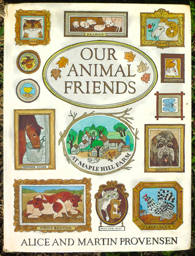 fabulous animal illustrations in a vintage children's book - one of 8 picks for this week's Friday Favorites